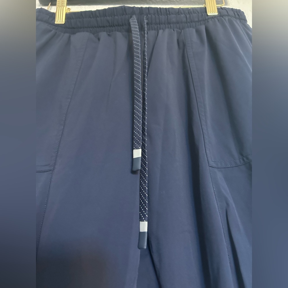 FLABETICS Men’s Navy Blue Drawstring Jogger Pants Lightweight Athletic - Picture 6 of 12